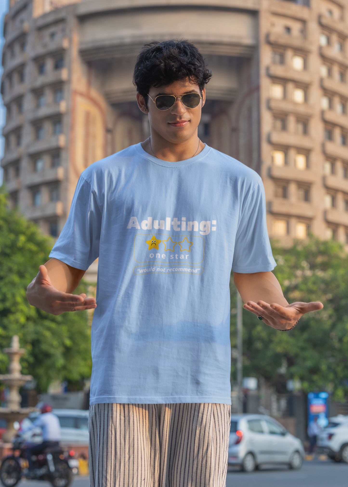 ADULTING Oversized Unisex Classic T-Shirt