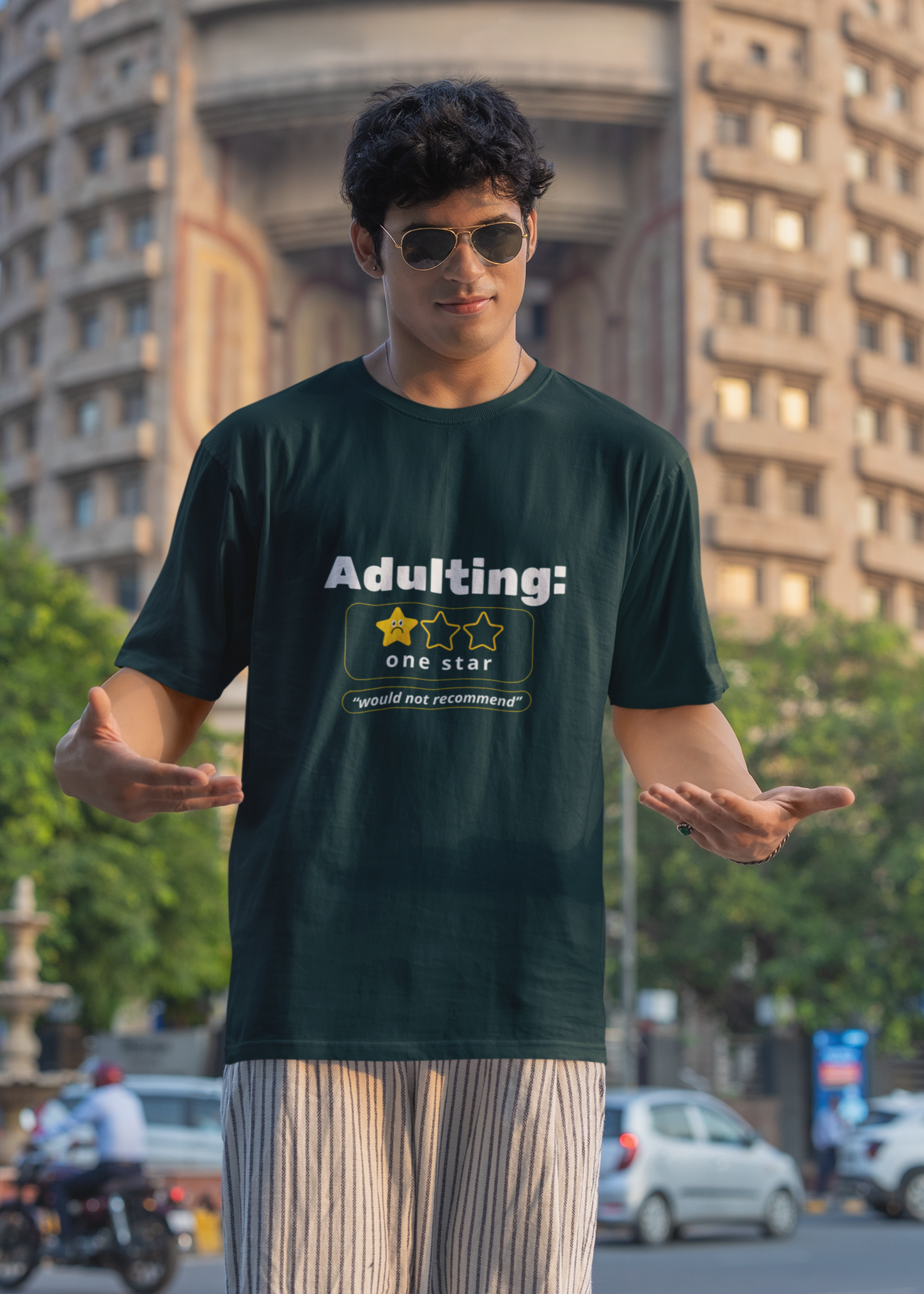 ADULTING Oversized Unisex Classic T-Shirt
