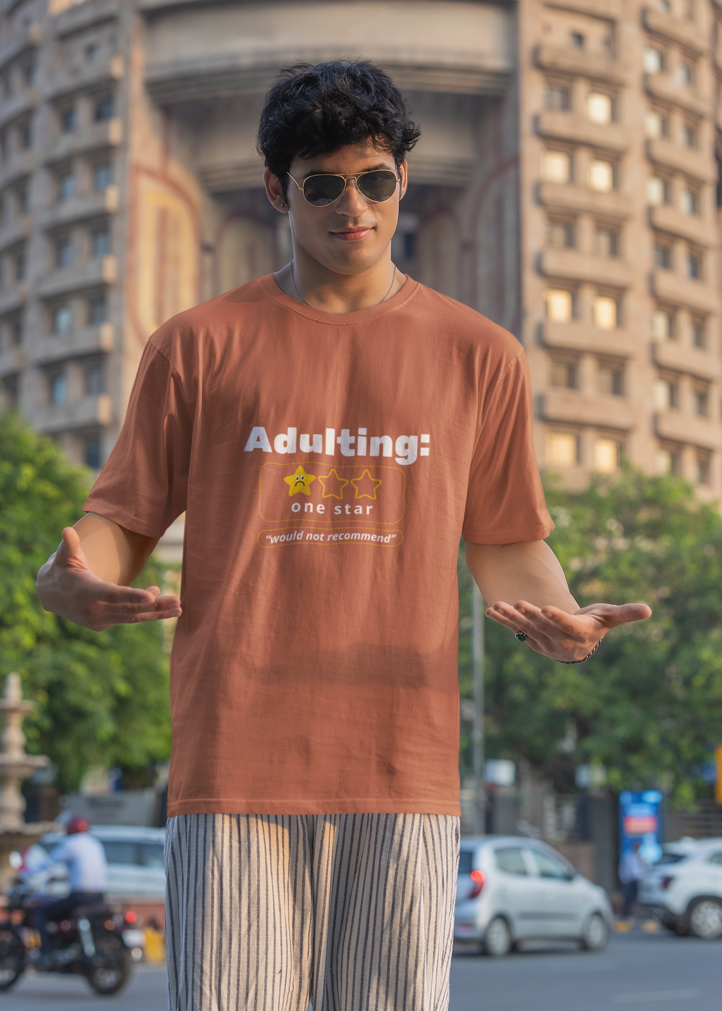 ADULTING Oversized Unisex Classic T-Shirt