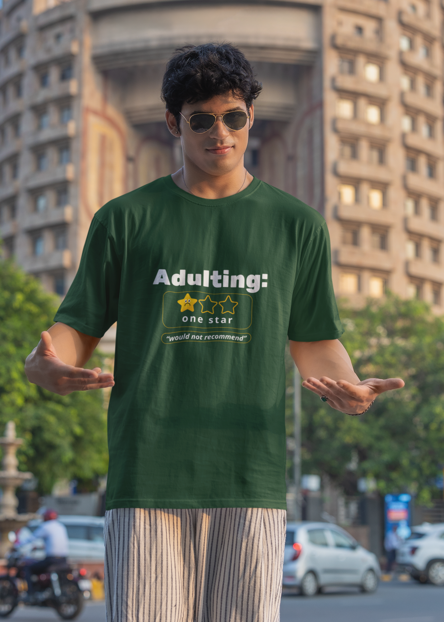ADULTING Oversized Unisex Classic T-Shirt
