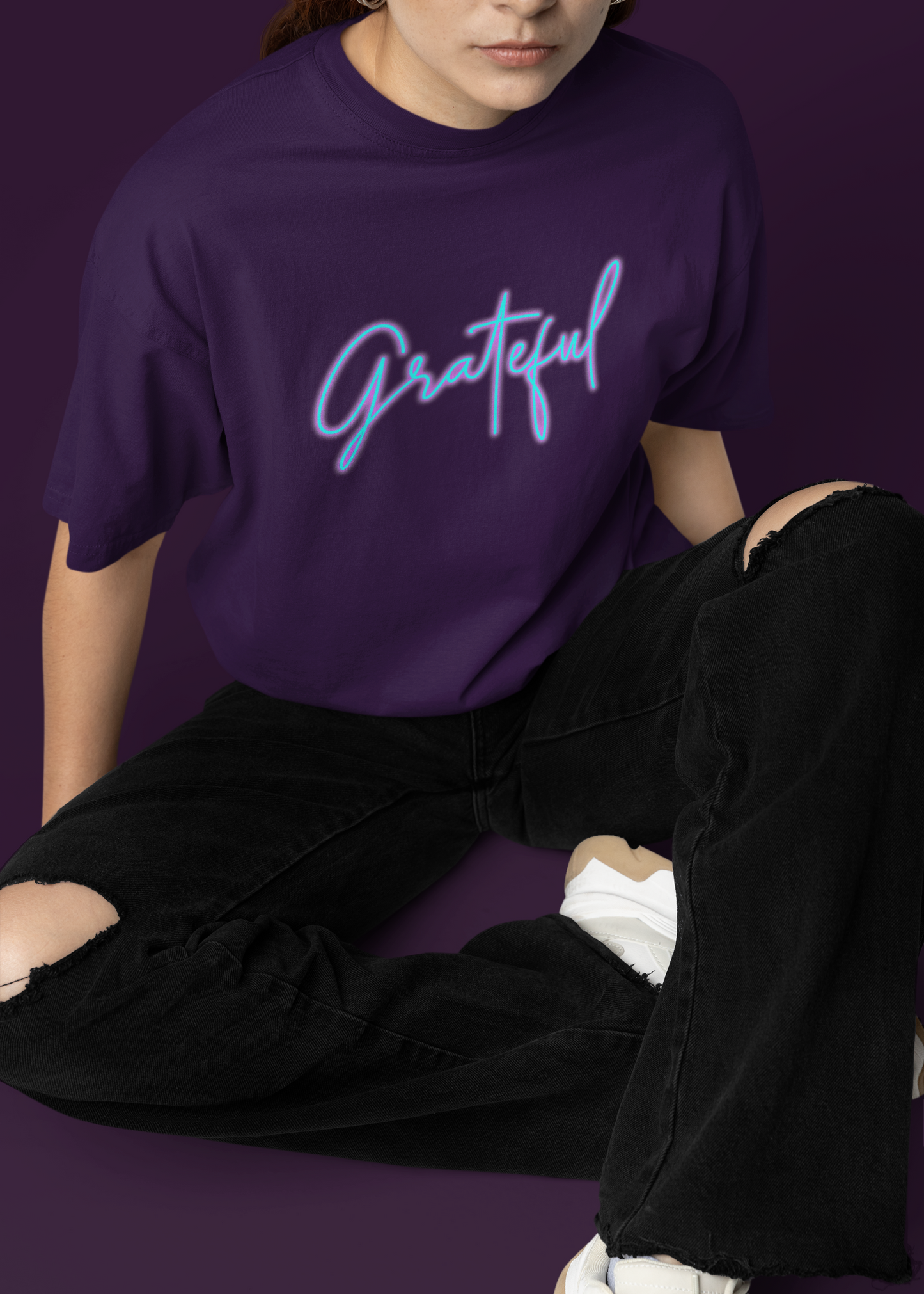 GRATEFUL Oversized Unisex Classic T-Shirt