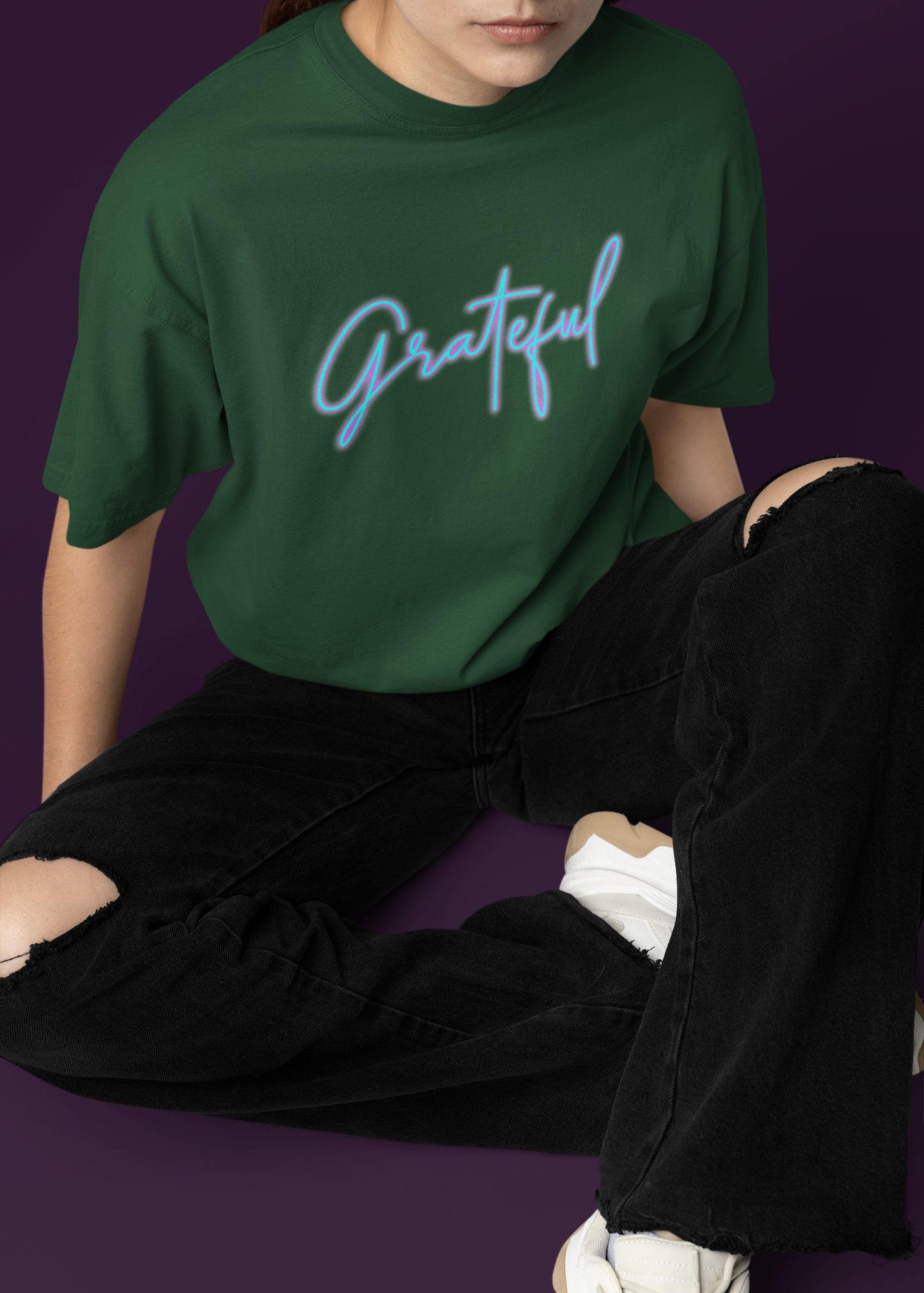 GRATEFUL Oversized Unisex Classic T-Shirt