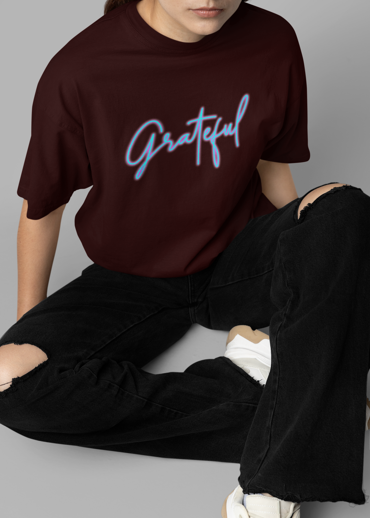 GRATEFUL Oversized Unisex Classic T-Shirt