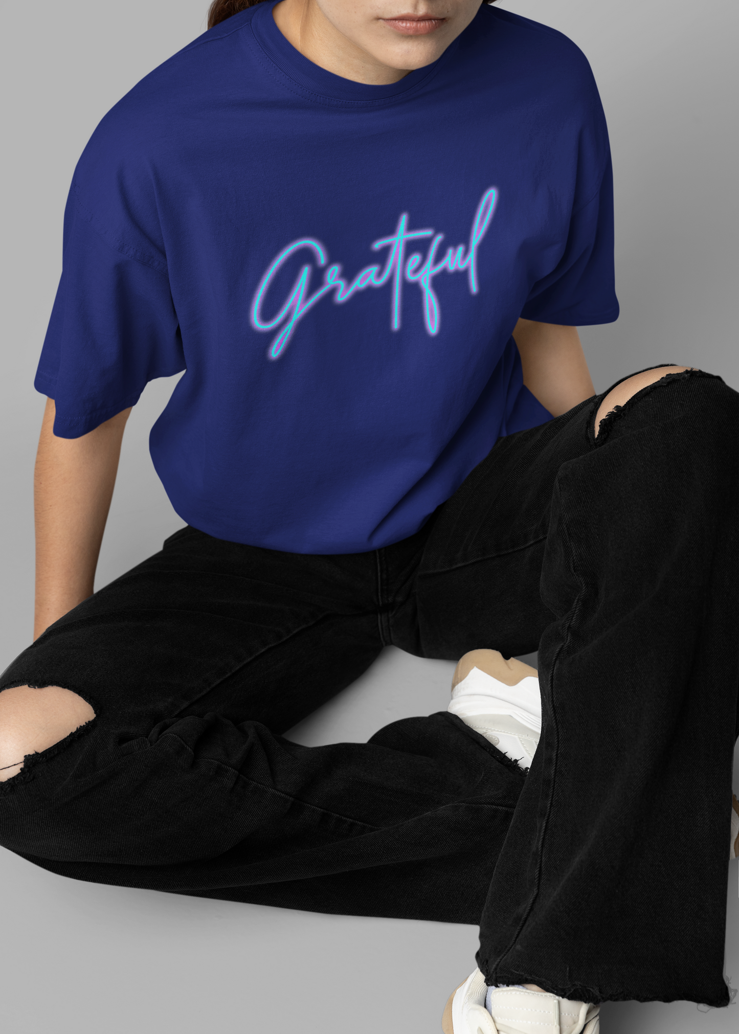 GRATEFUL Oversized Unisex Classic T-Shirt