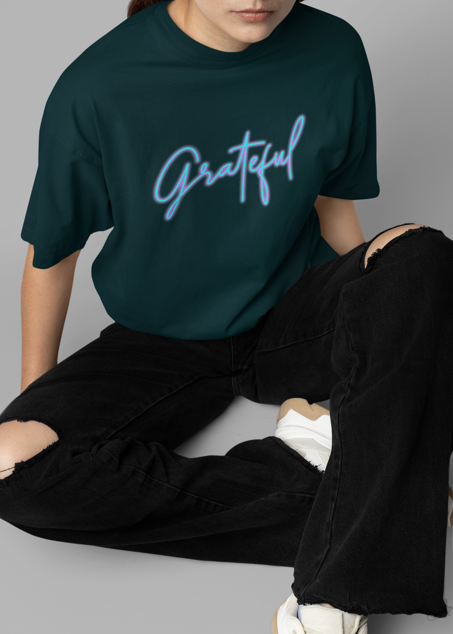 GRATEFUL Oversized Unisex Classic T-Shirt