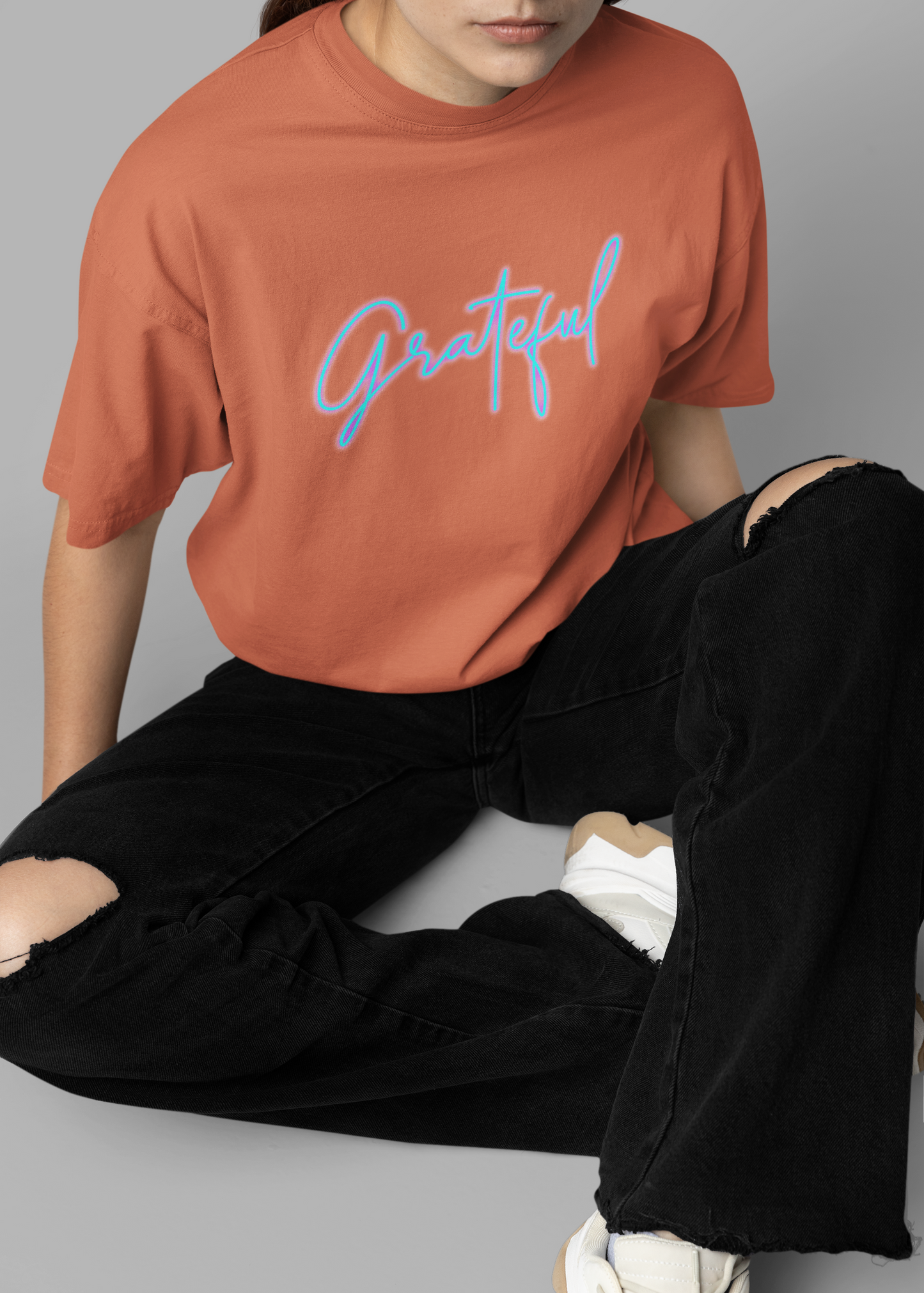 GRATEFUL Oversized Unisex Classic T-Shirt