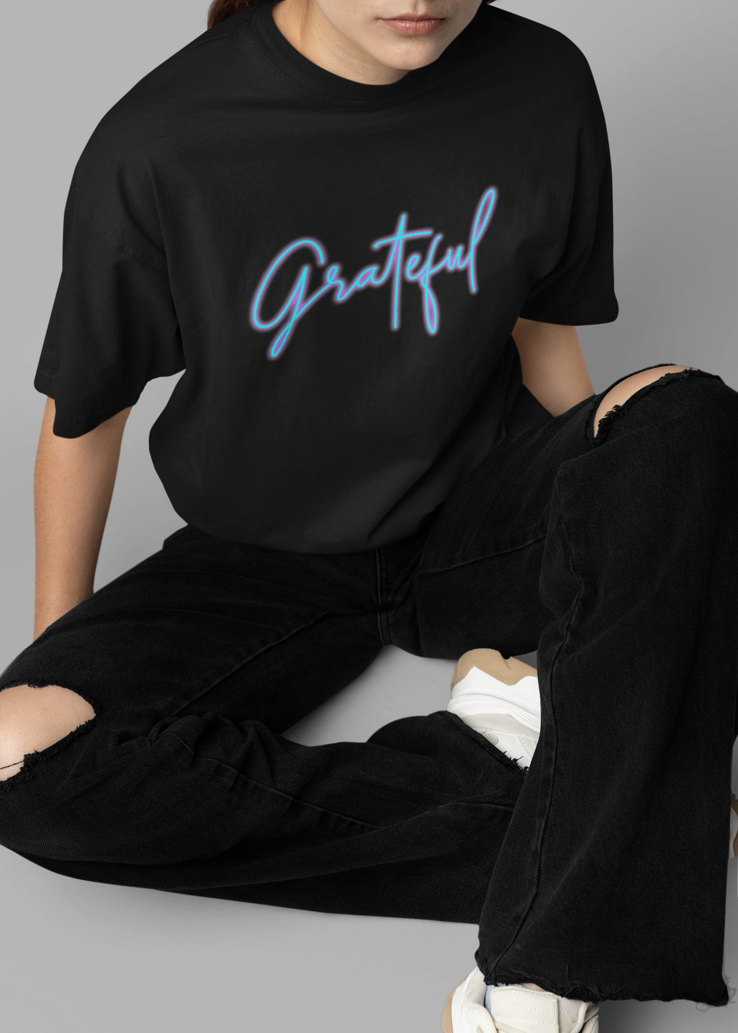 GRATEFUL Oversized Unisex Classic T-Shirt