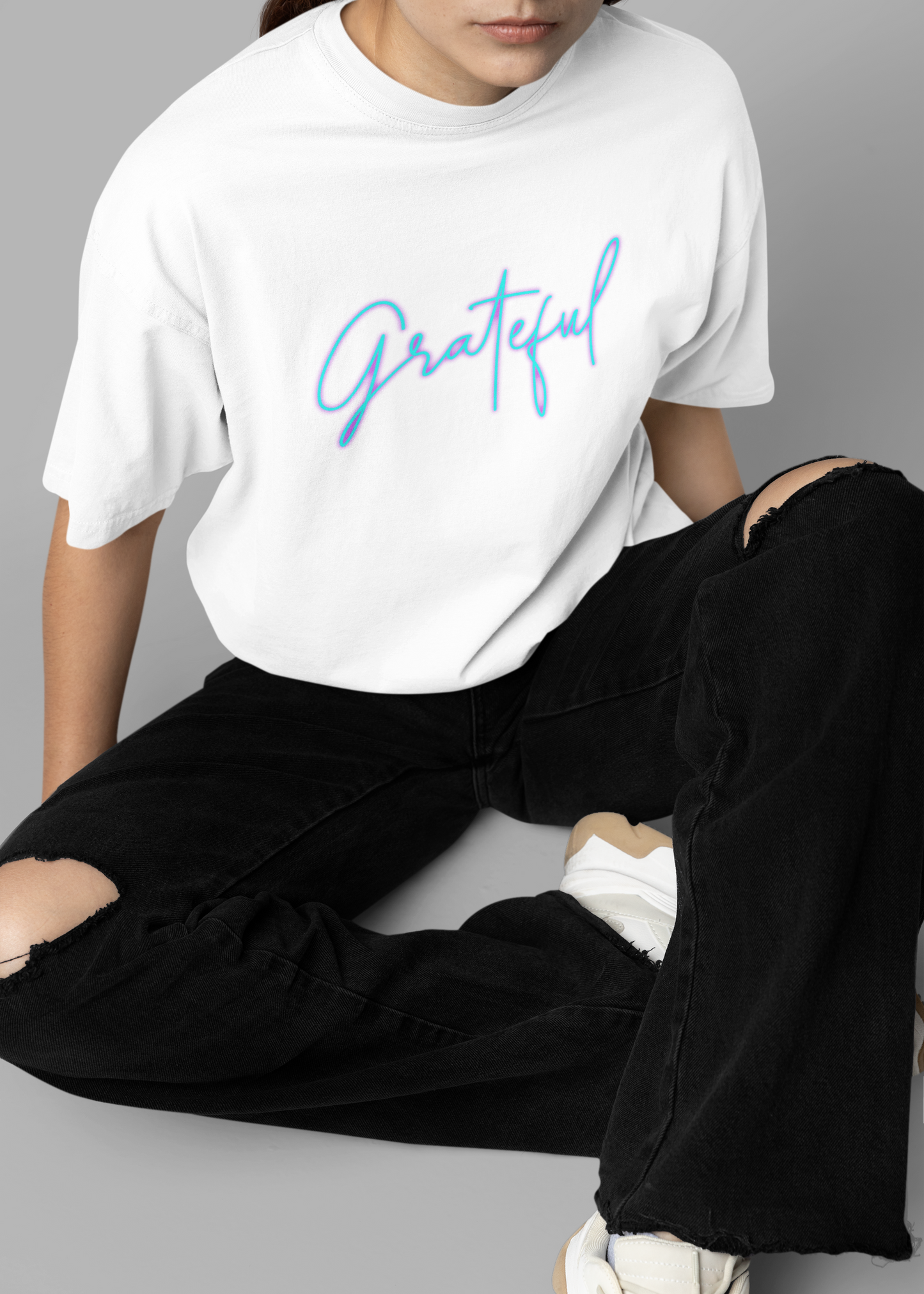 GRATEFUL Oversized Unisex Classic T-Shirt