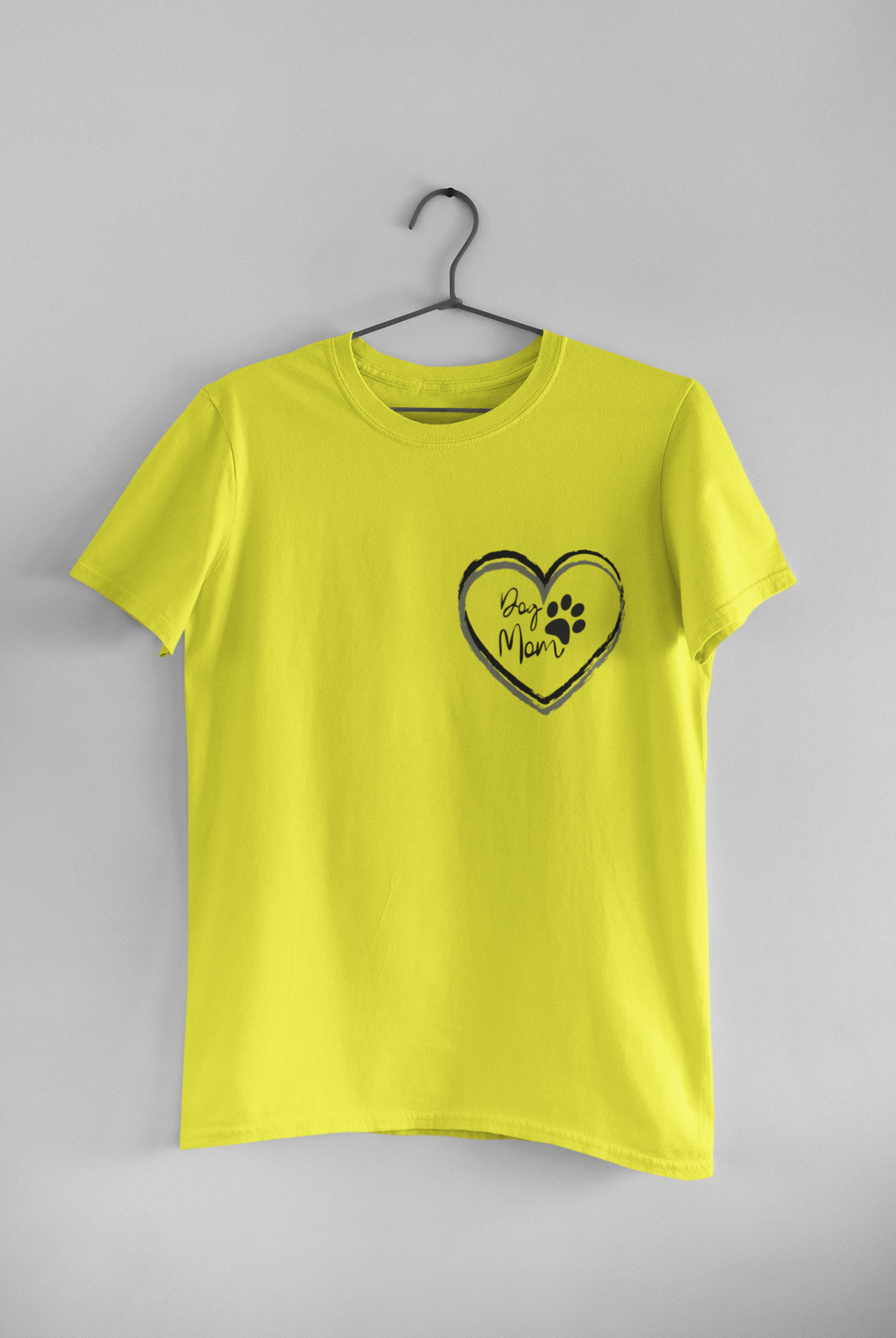 DOG MOM Women regular fit tshirt