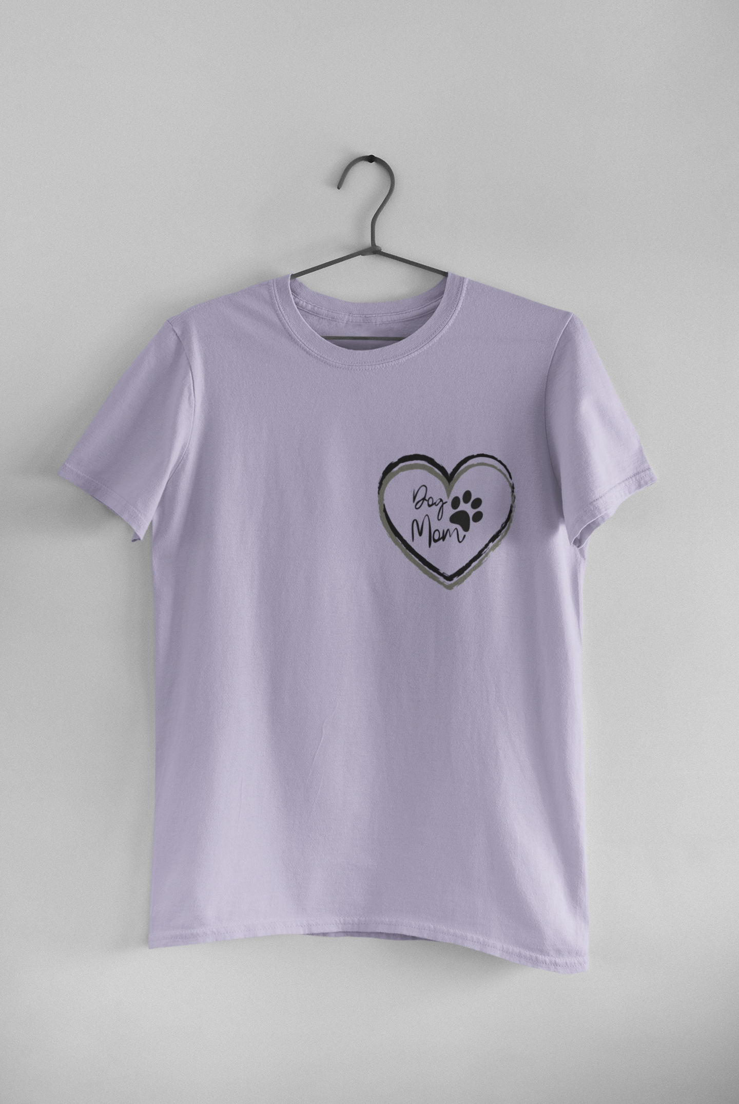 DOG MOM Women regular fit tshirt