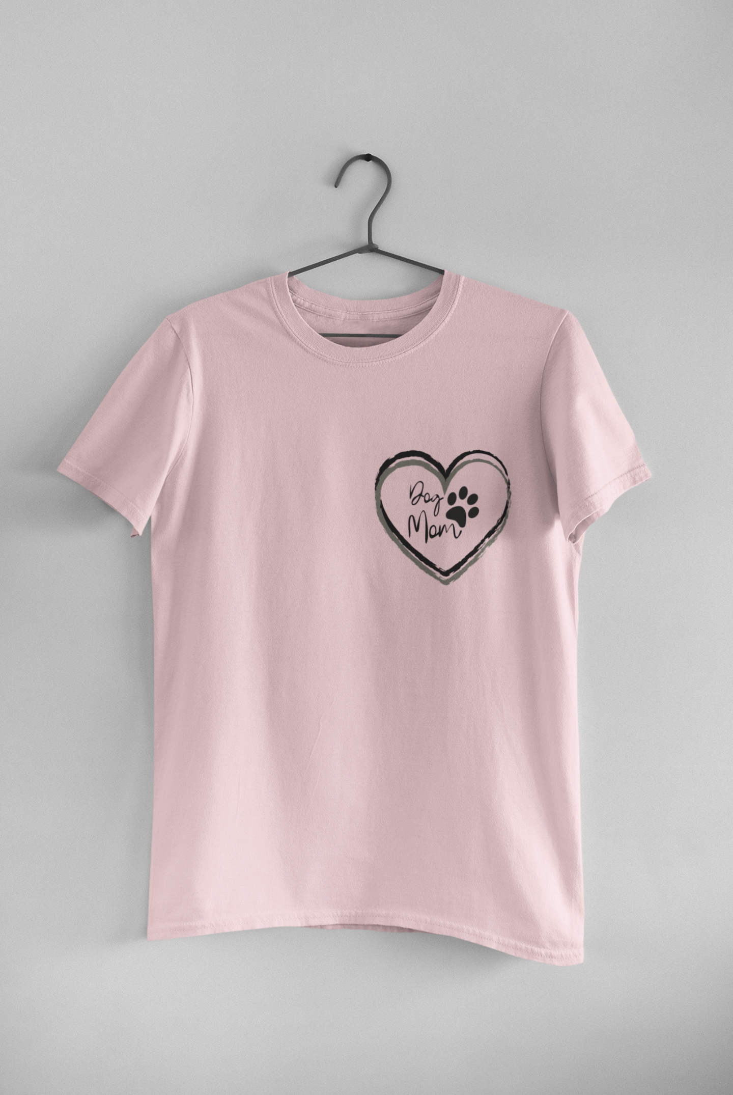 DOG MOM Women regular fit tshirt