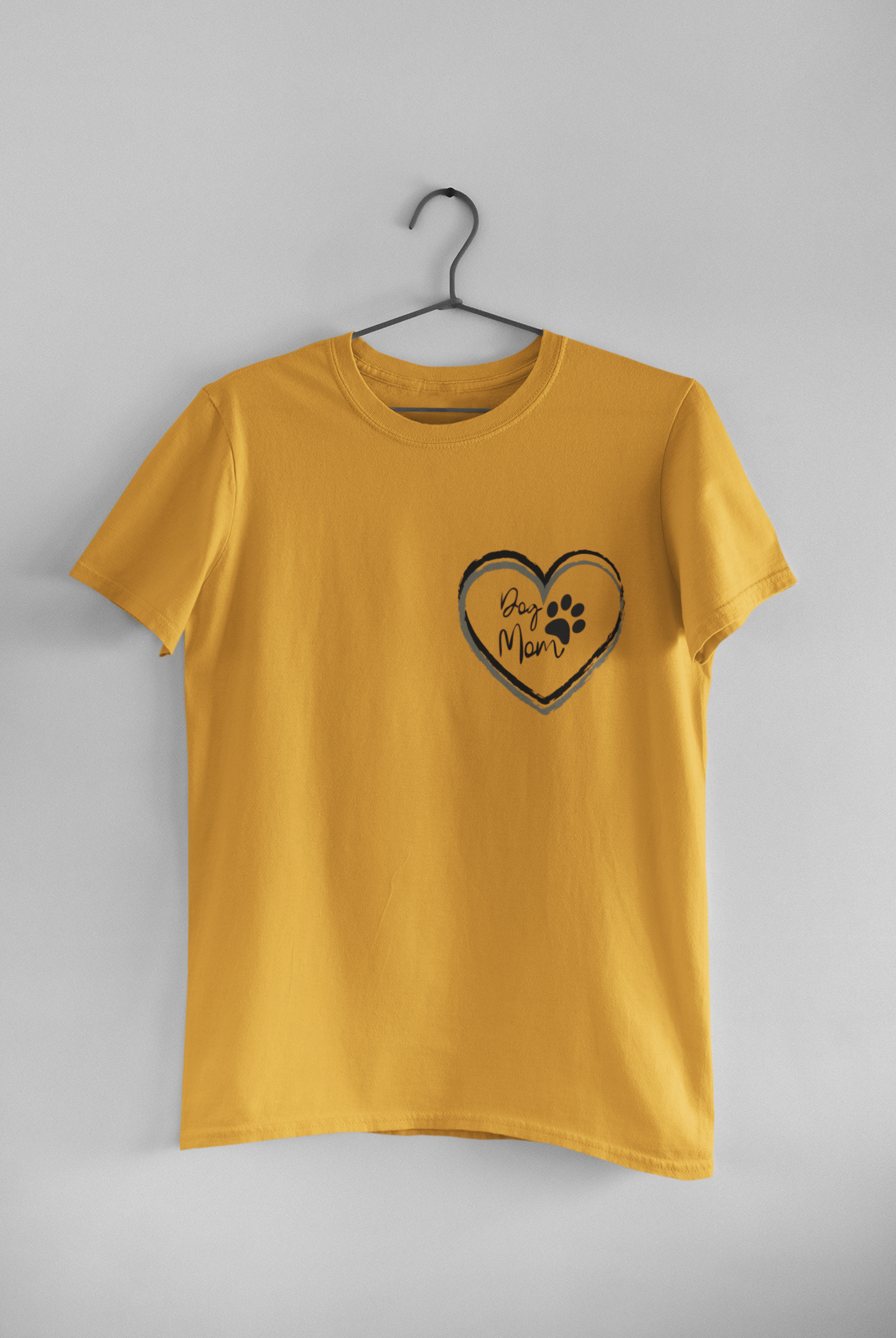 DOG MOM Women regular fit tshirt