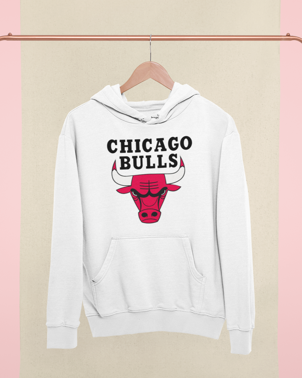 CHICAGO BULLS Unisex Hooded Sweatshirt