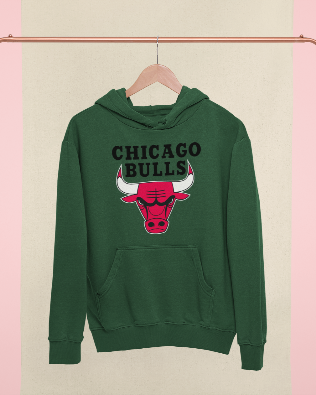CHICAGO BULLS Unisex Hooded Sweatshirt