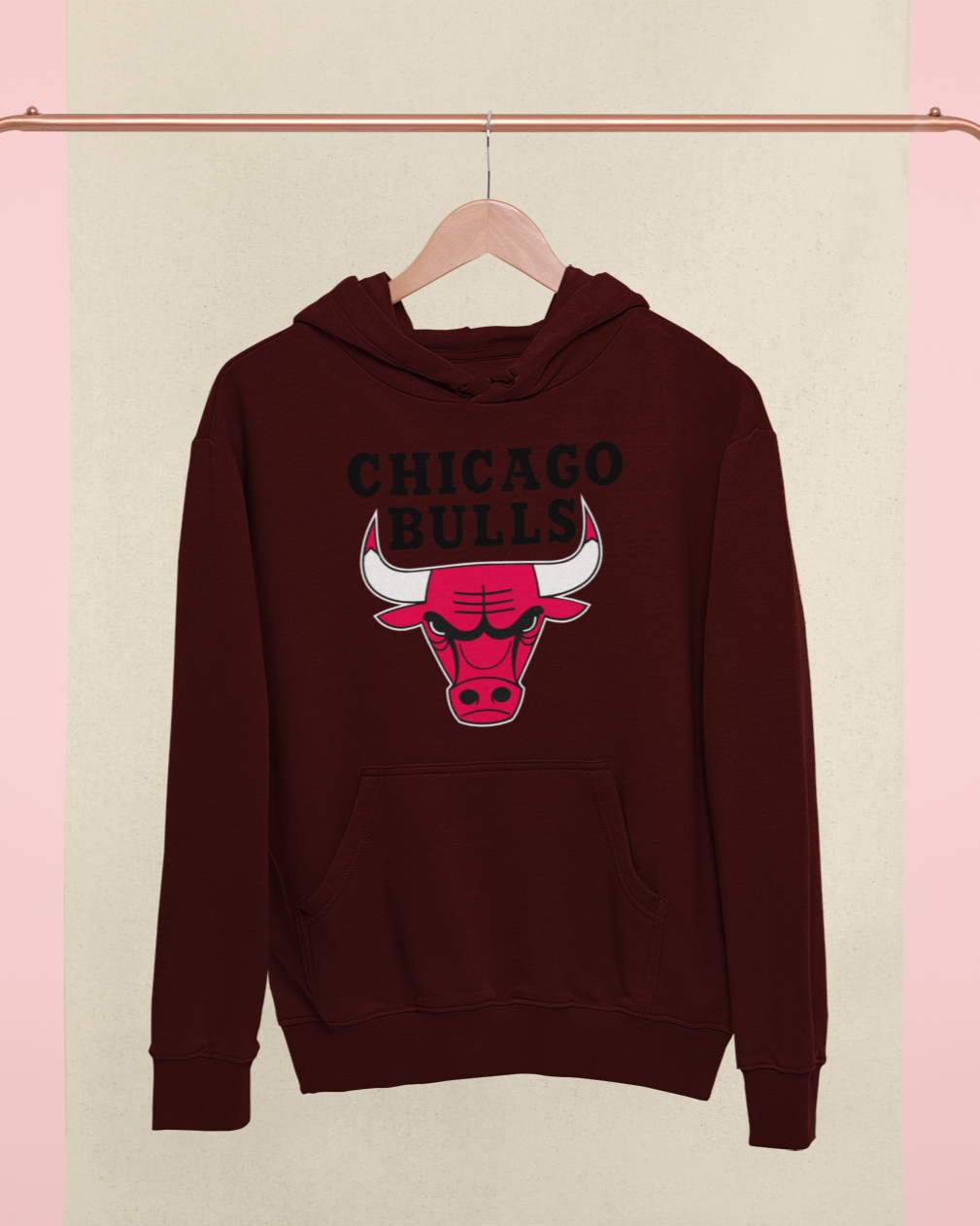 CHICAGO BULLS Unisex Hooded Sweatshirt