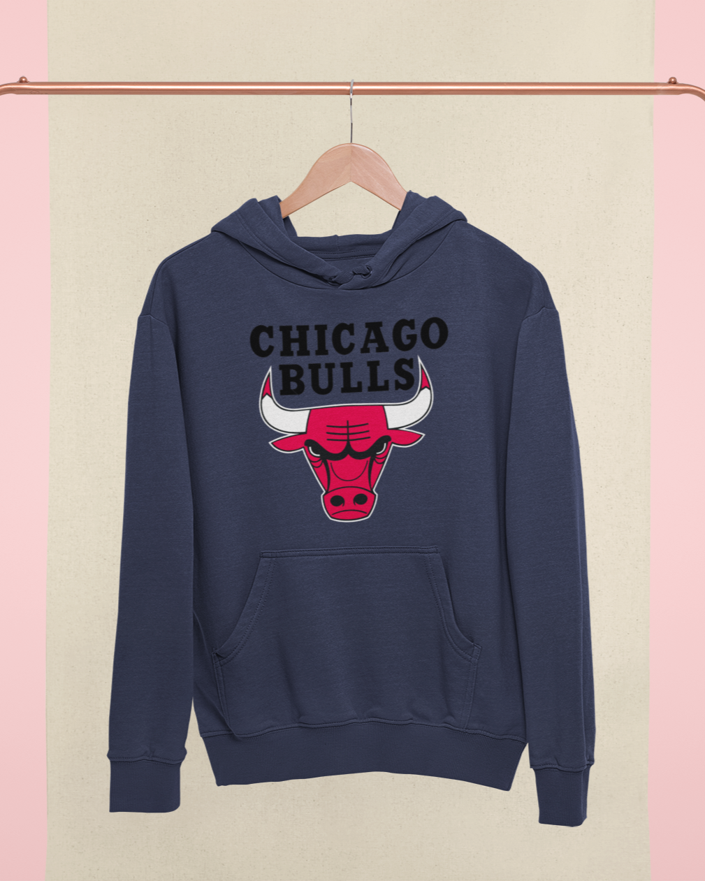 CHICAGO BULLS Unisex Hooded Sweatshirt