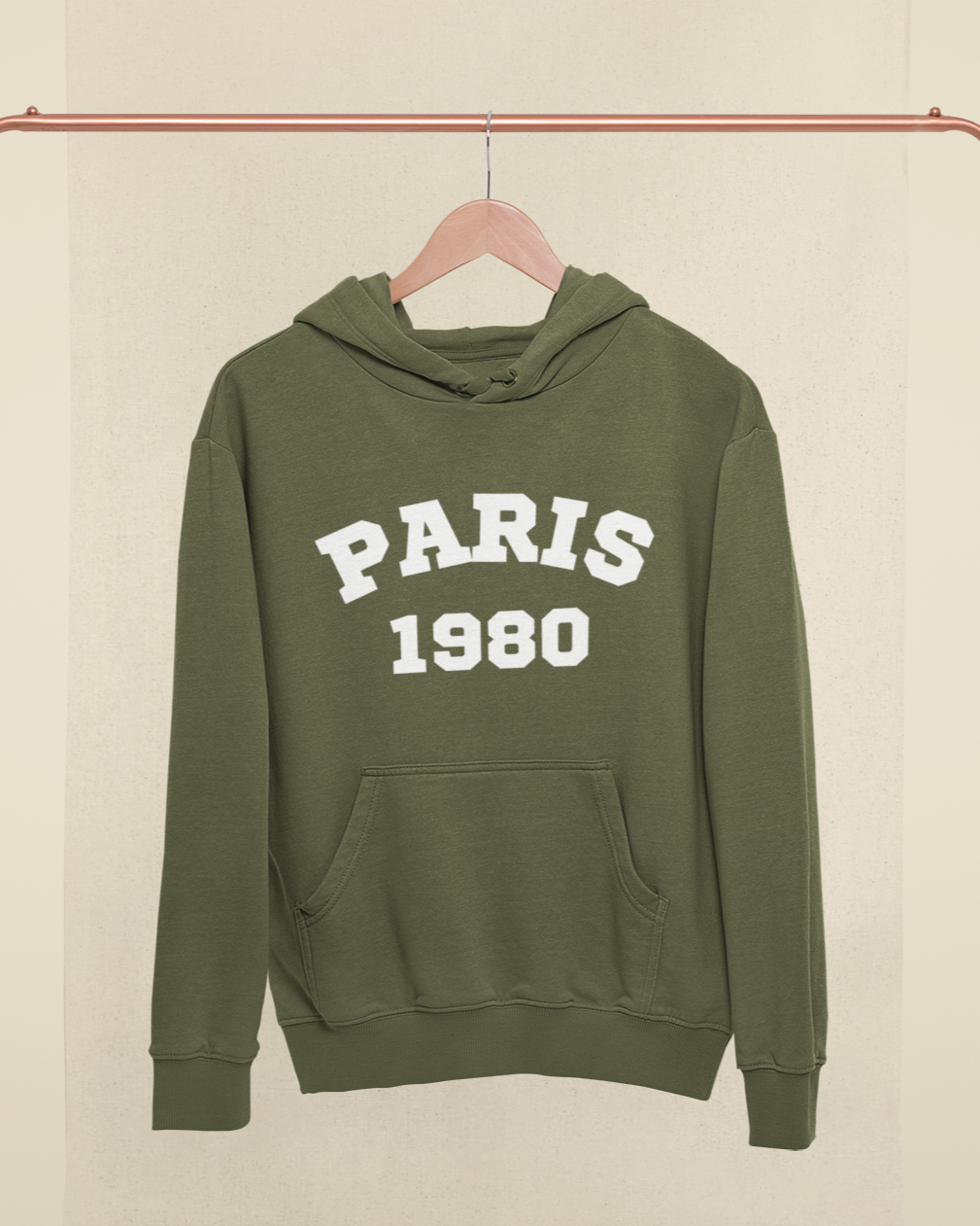 PARIS Unisex Hooded Sweatshirt
