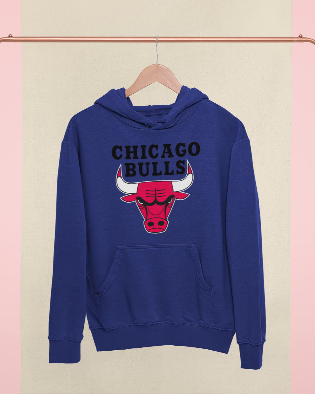 CHICAGO BULLS Unisex Hooded Sweatshirt