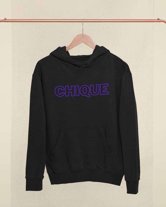 CHIQUE Unisex Hooded Sweatshirt