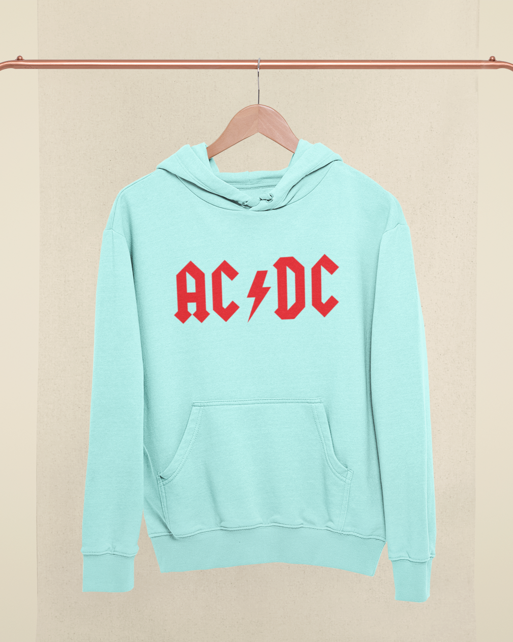 AC-DC HOODED SWEATSHIRT