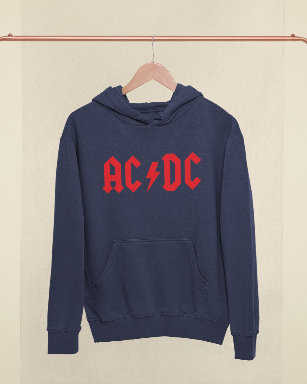 AC-DC HOODED SWEATSHIRT