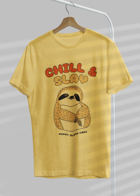 Sloth Vibes Unisex Regular T-Shirt