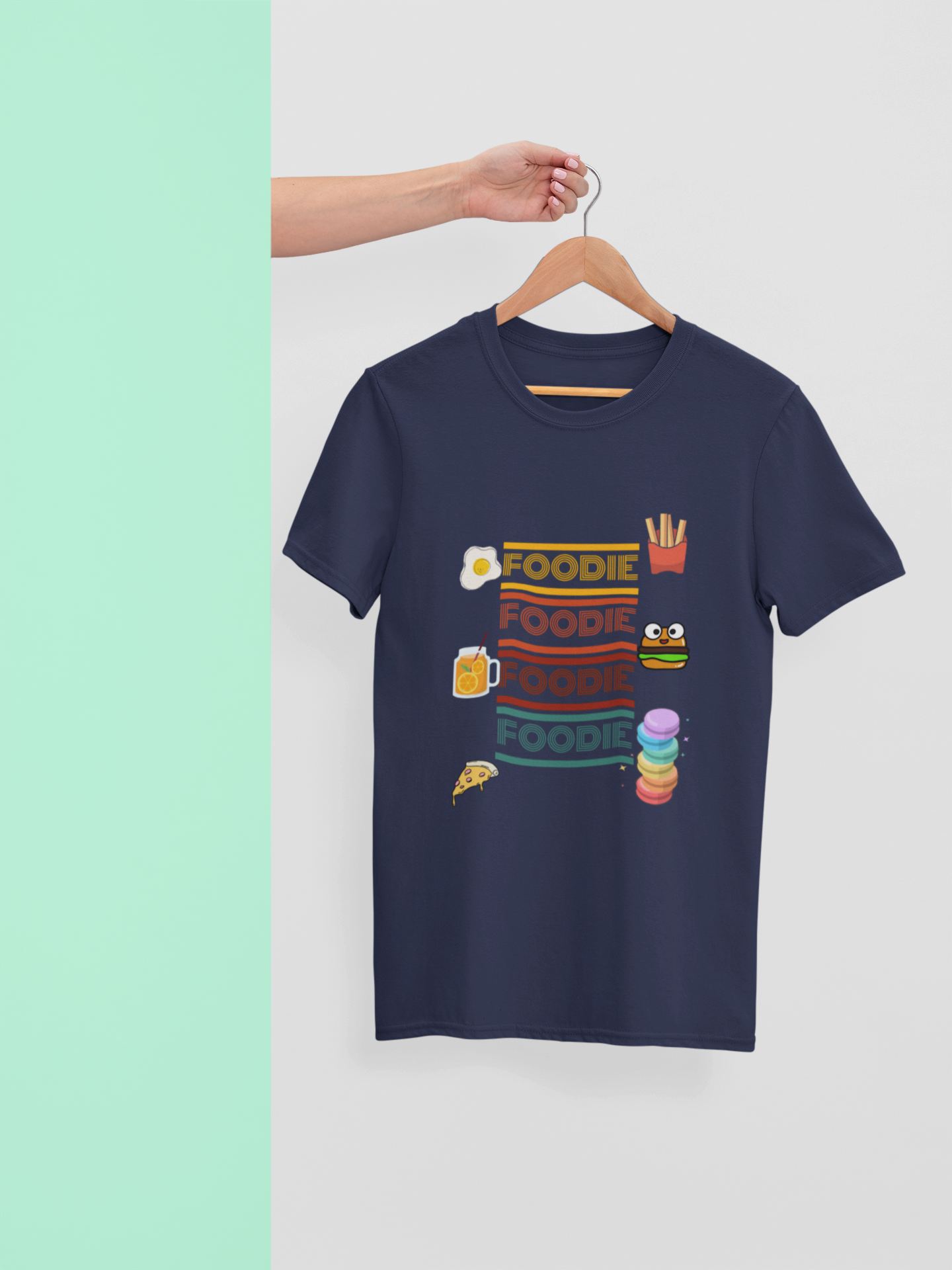 FOODIE Women regular fit tshirt