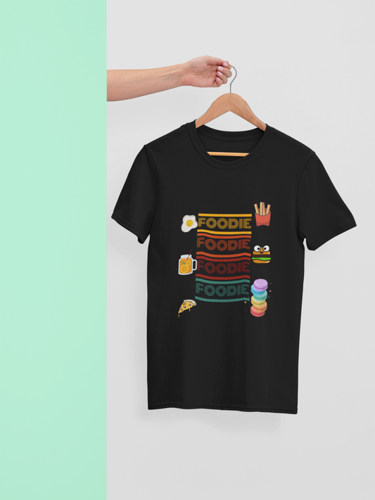 FOODIE Women regular fit tshirt