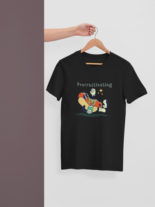 PROCRASTINATING Women regular fit tshirt