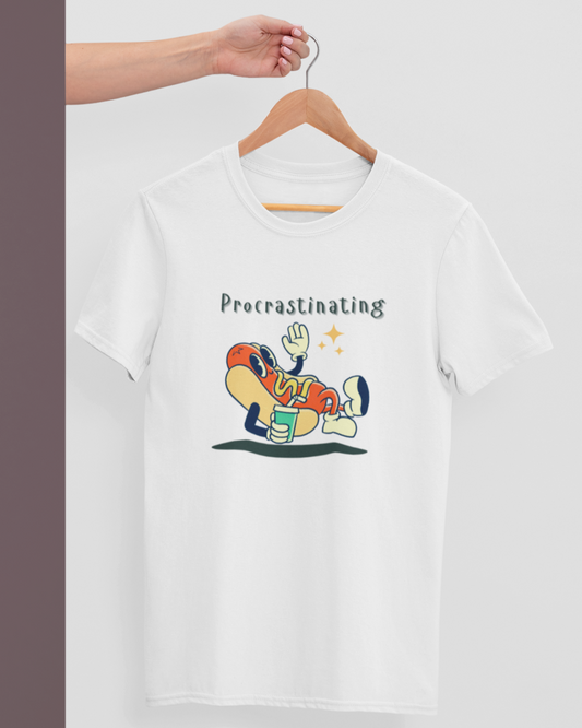 PROCRASTINATING Women regular fit tshirt