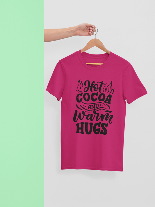 COCOA N HUGS  Women regular fit tshirt