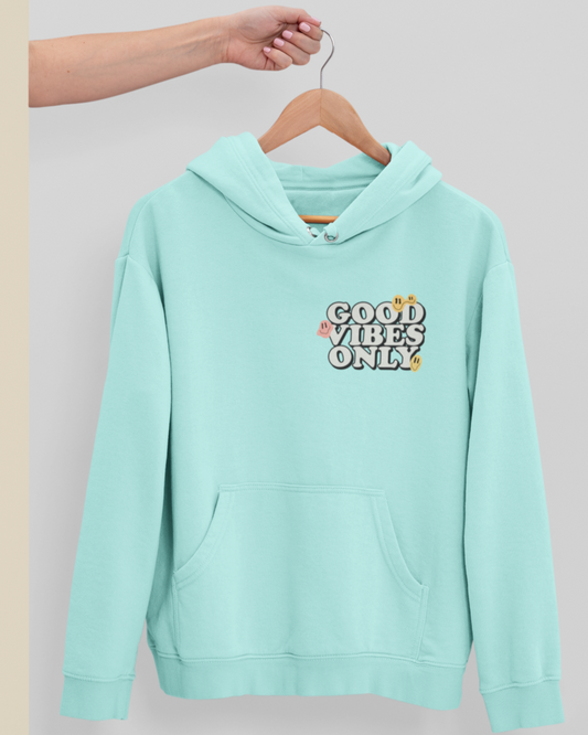 GOOD VIBES Unisex Hooded Sweatshirt
