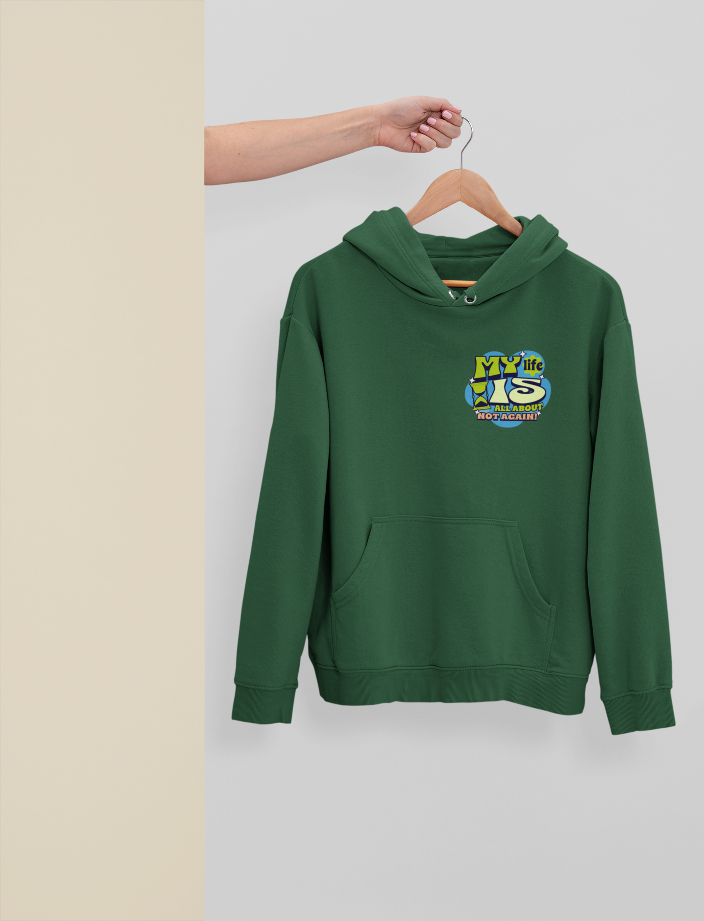 Not again Unisex Hooded Sweatshirt