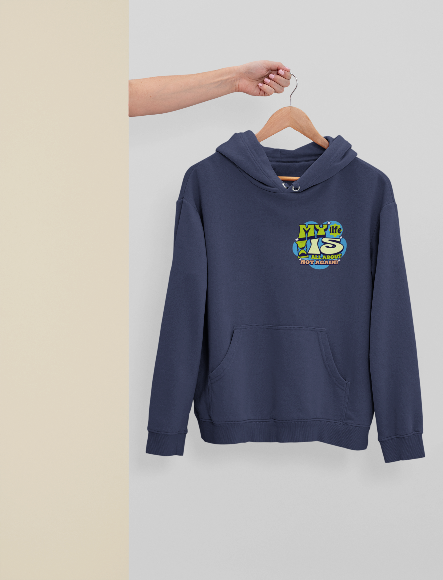 Not again Unisex Hooded Sweatshirt