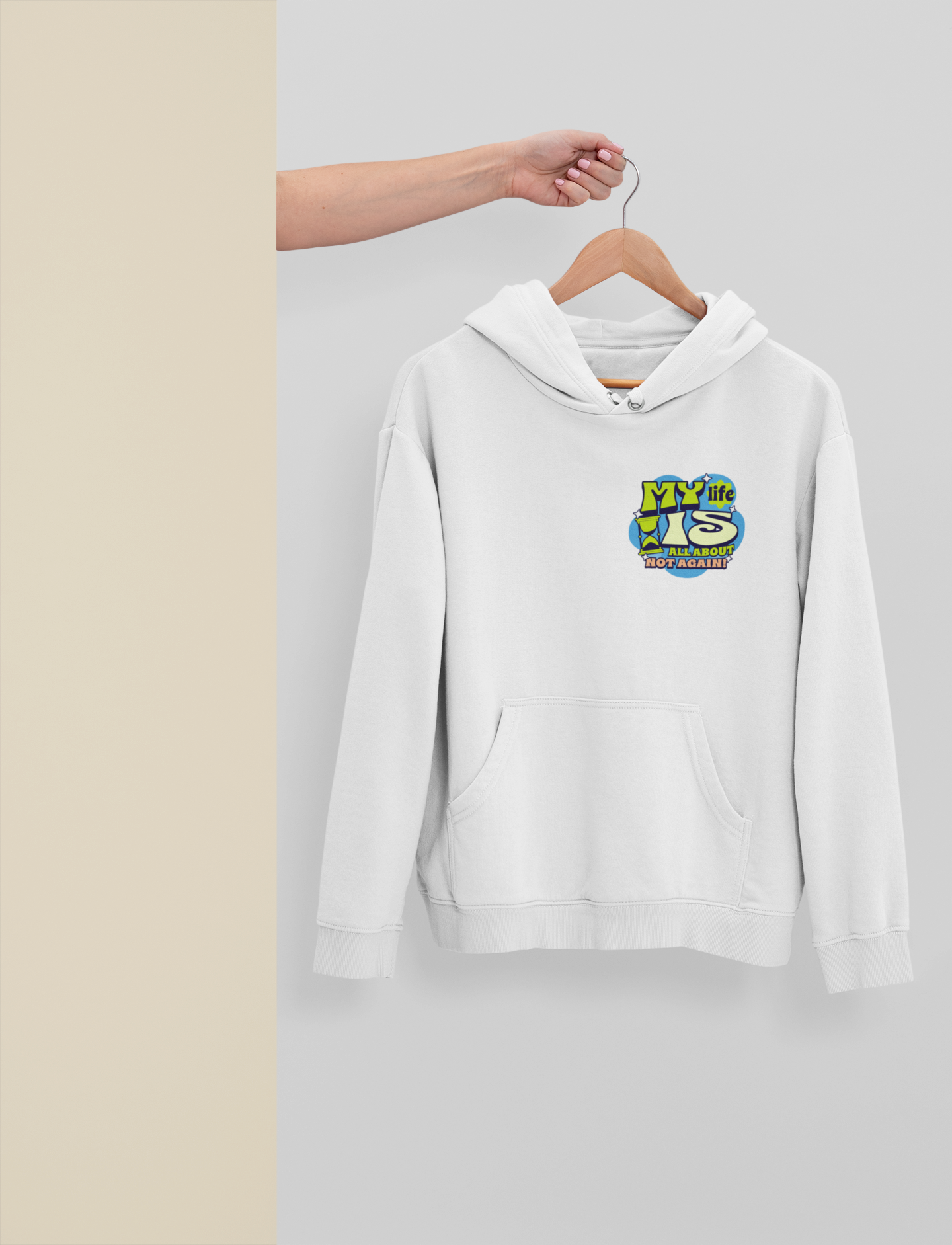 Not again Unisex Hooded Sweatshirt