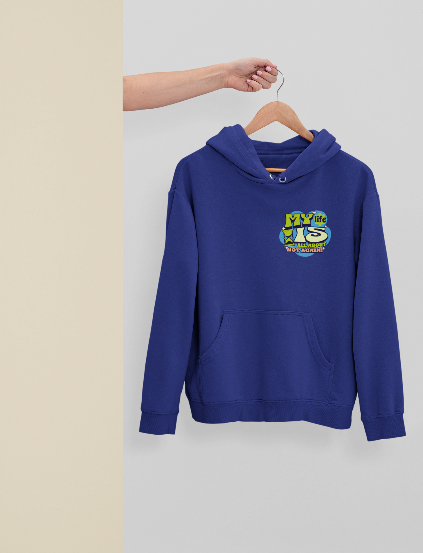 Not again Unisex Hooded Sweatshirt