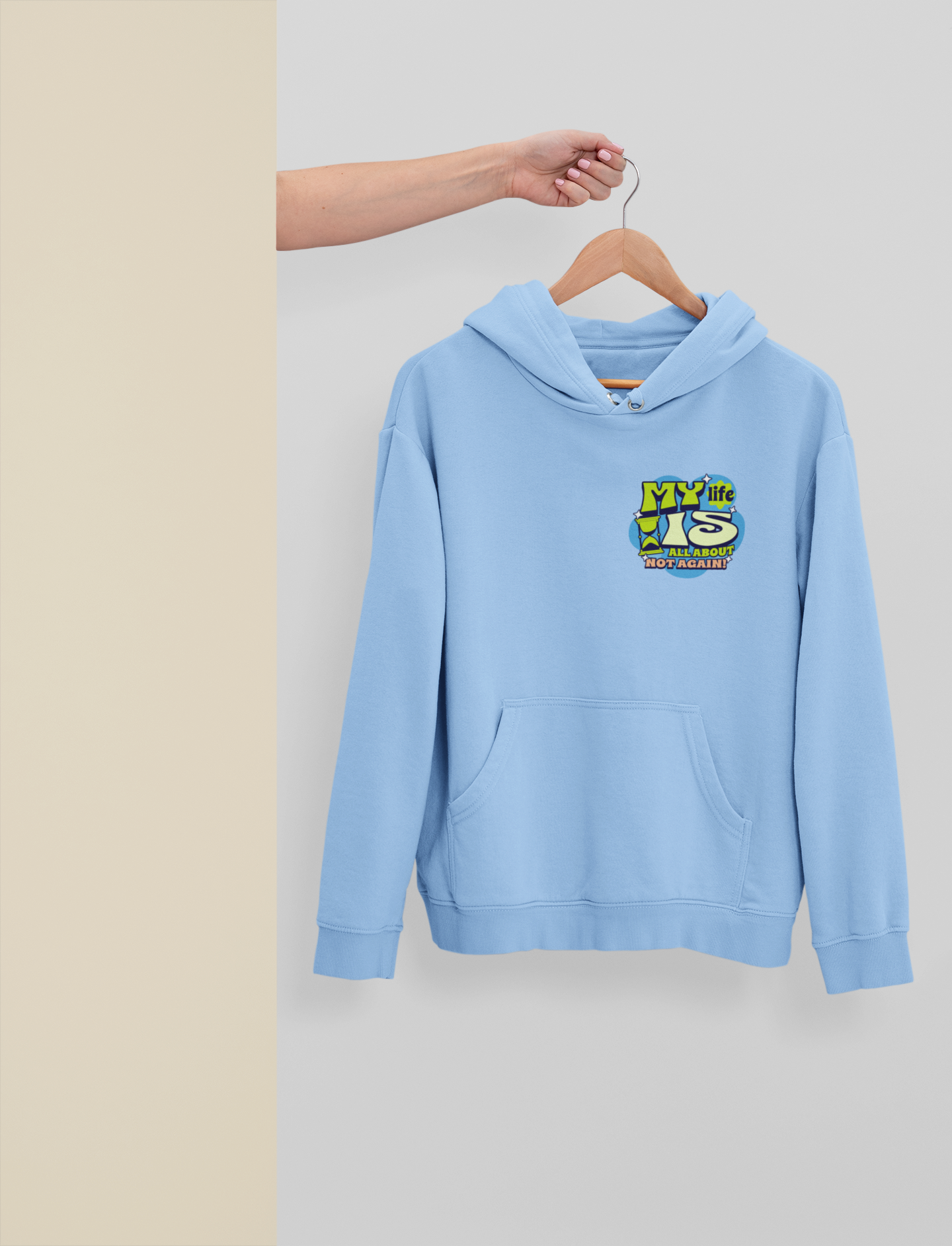 Not again Unisex Hooded Sweatshirt