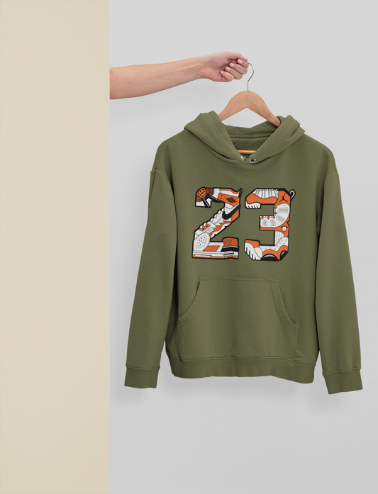 NO. 23 UNISEX HOODED SWEATSHIRT