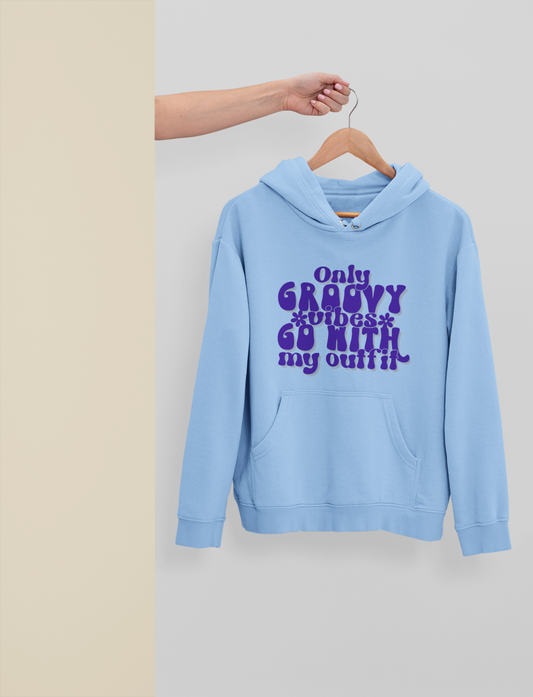 GROOVY VIBES Unisex Hooded Sweatshirt