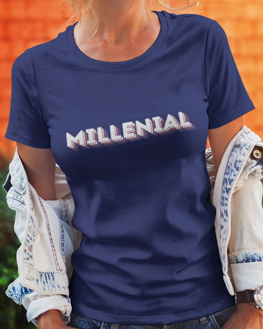 MILLENIAL WOMEN Regular fit tshirt
