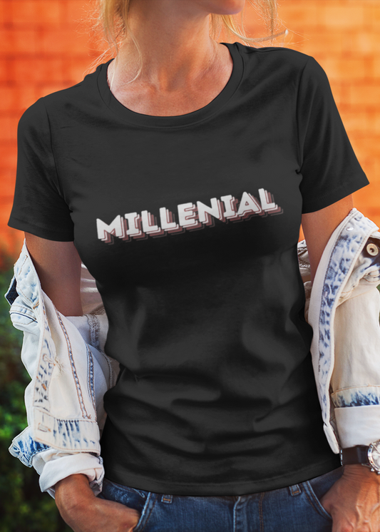 MILLENIAL WOMEN Regular fit tshirt