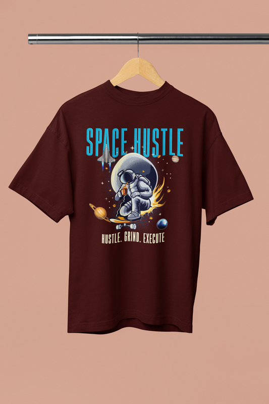 SPACE HUSTLE Oversized Unisex Classic T-Shirt