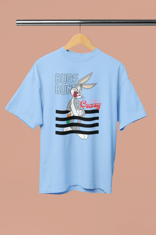 STAY CRAZY Oversized Unisex Classic T-Shirt