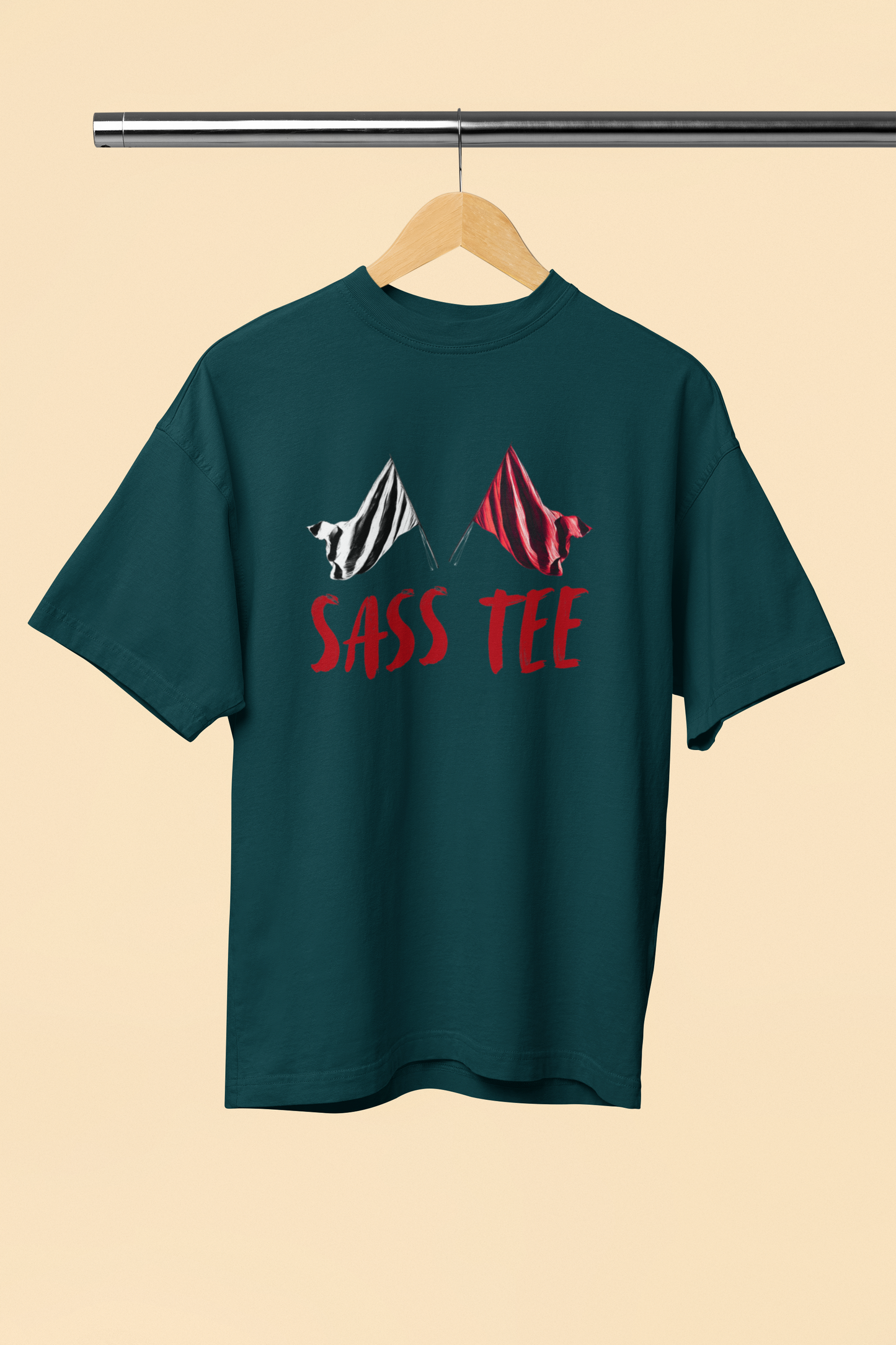 RED FLAG Oversized Unisex Classic T-Shirt