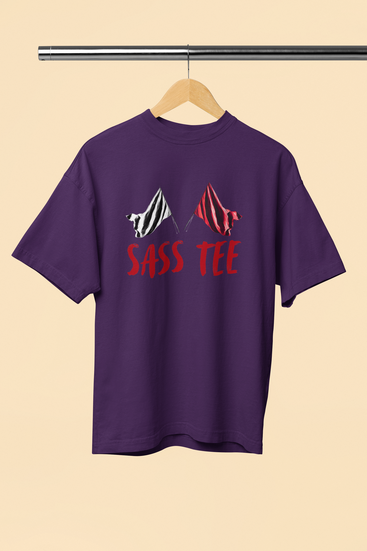 RED FLAG Oversized Unisex Classic T-Shirt