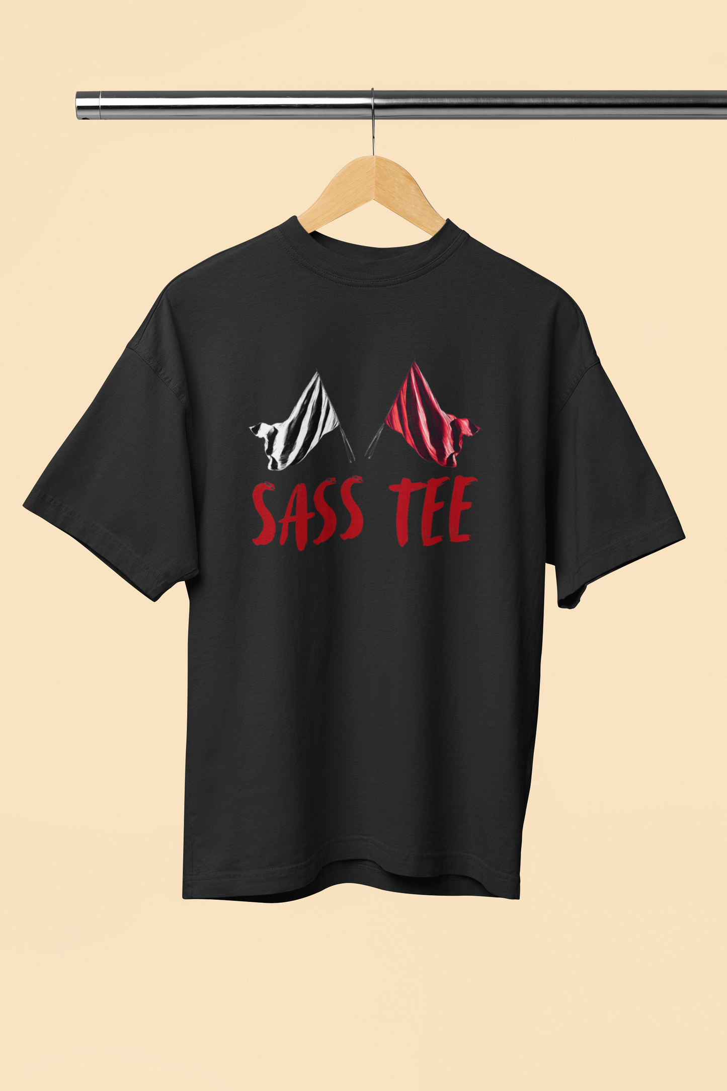 RED FLAG Oversized Unisex Classic T-Shirt