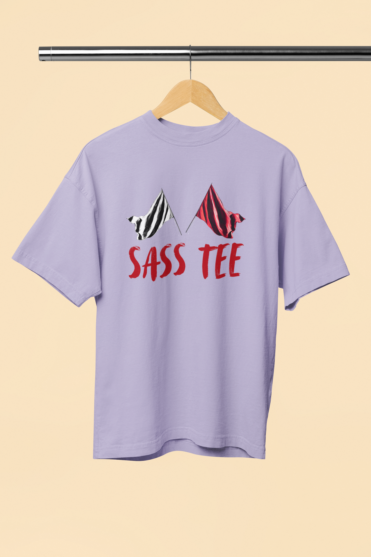 RED FLAG Oversized Unisex Classic T-Shirt