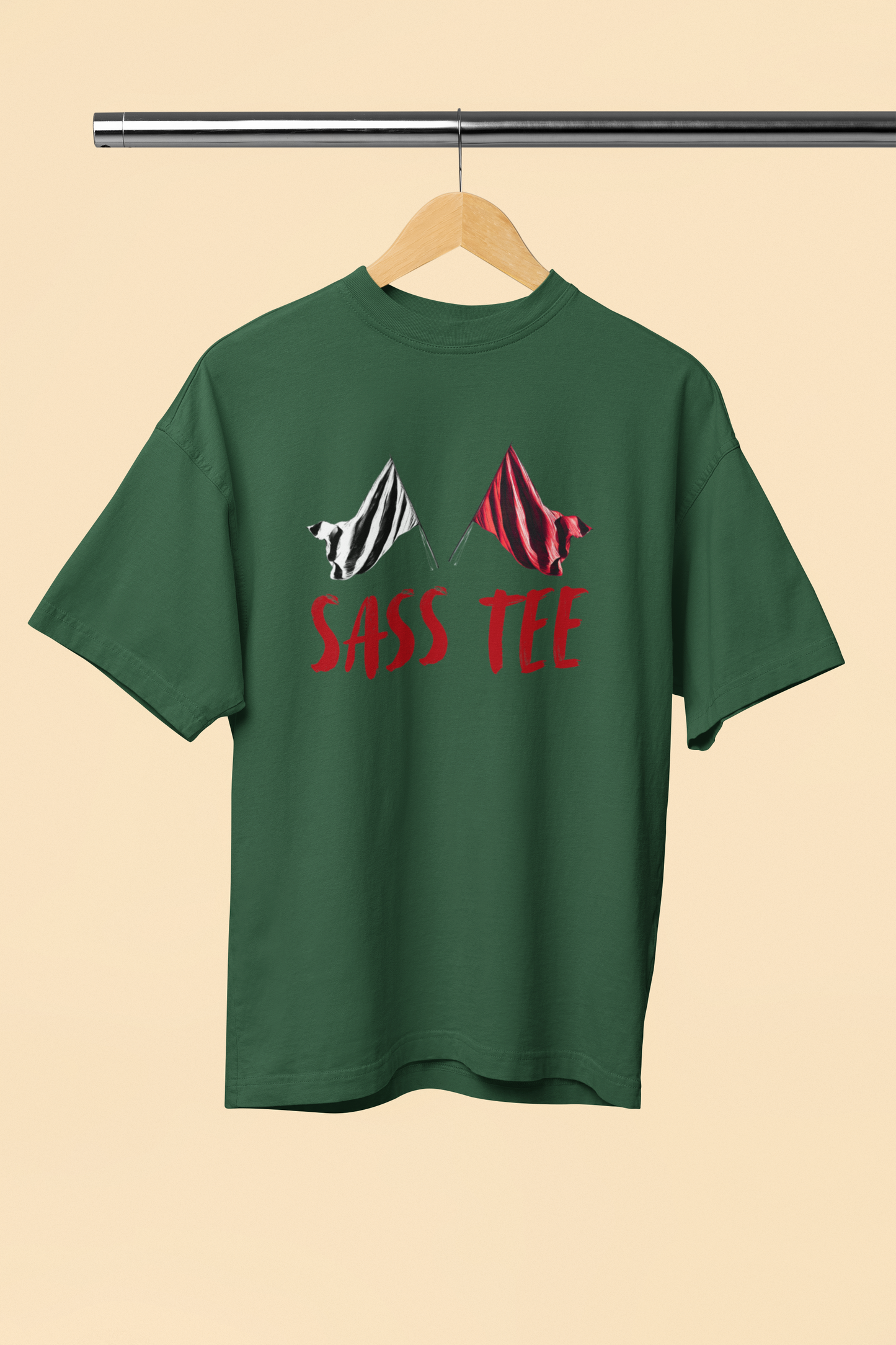 RED FLAG Oversized Unisex Classic T-Shirt