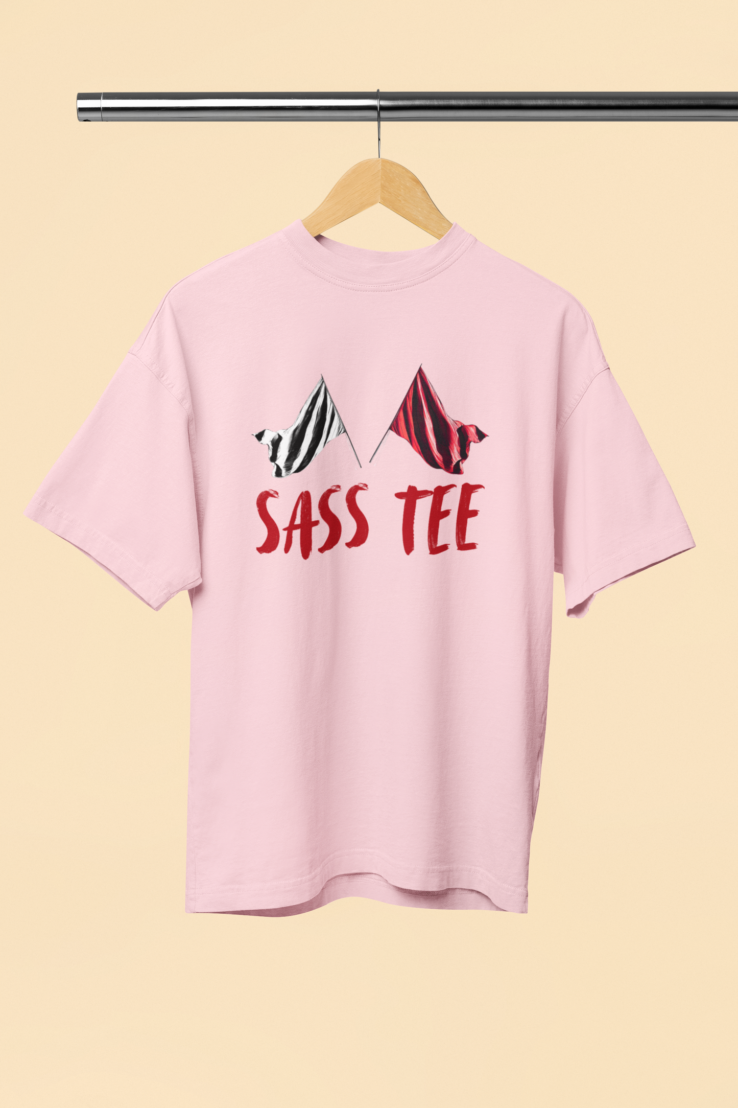 RED FLAG Oversized Unisex Classic T-Shirt