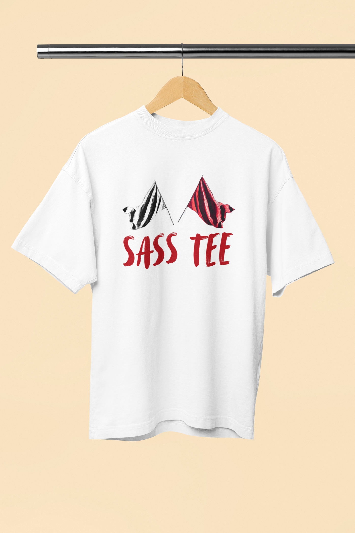 RED FLAG Oversized Unisex Classic T-Shirt